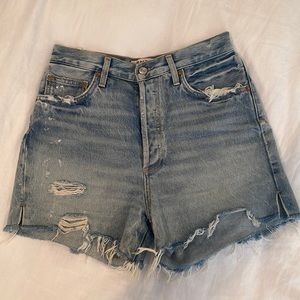 Agolde Dee Super High Rise Shorts - Size 28